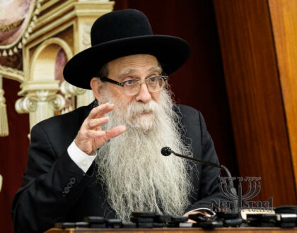 HaRav Yerucham Olshin shlit"a says shiur on Nedarim